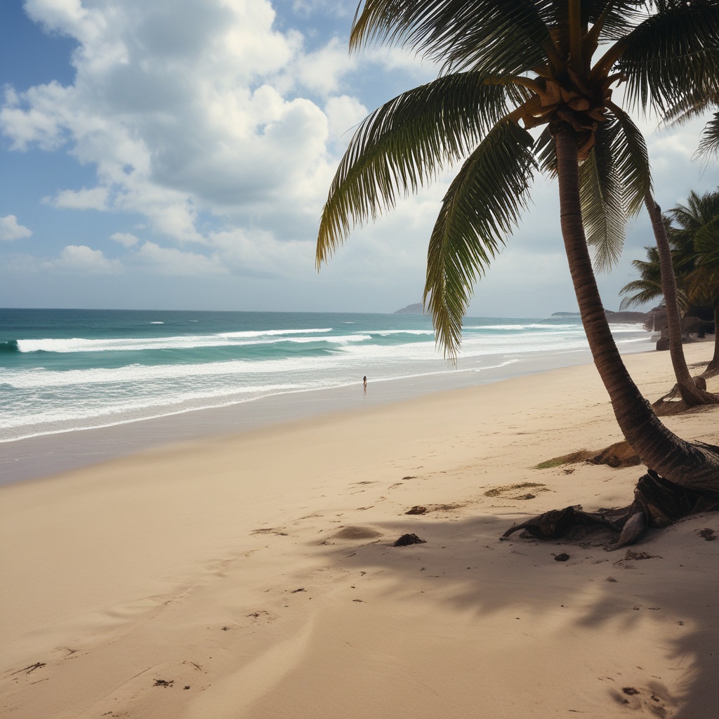 beautiful beach view